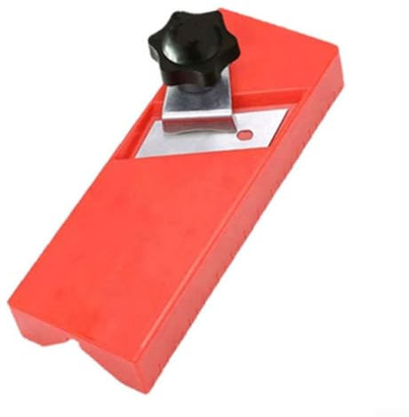 Raboteuse portable en bois pour couper et façonner, convient pour panneaux de fibres et plaques de plâtre (rouge)