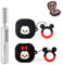 XMBYGY - Funda de silicona para auriculares Galaxy Buds FE (2023)/Buds2 Pro (2022)/Buds 2 (2021)/Buds Pro (2021)/Buds Live (2020) funda protectora con cepillo de limpieza 3 en 1