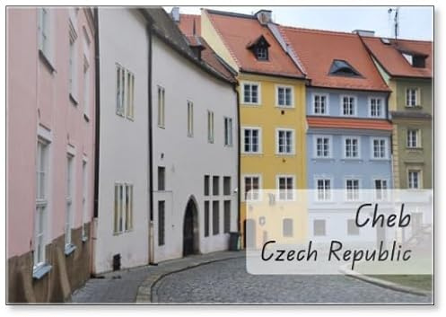 Cheb/eger, Design 4, Kühlschrankmagnet