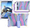 Hybrid Case, Universal Silicone Case for 10.1 inch tablet, Colorful Purple Case for P30HD、M40 SE with Pen Shoulder Strap (Purple)