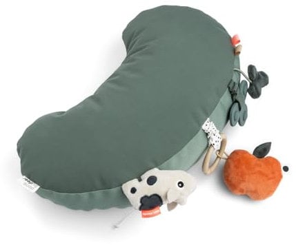 Done by Deer Tummy time Spielkissen Tiny Farm Grün