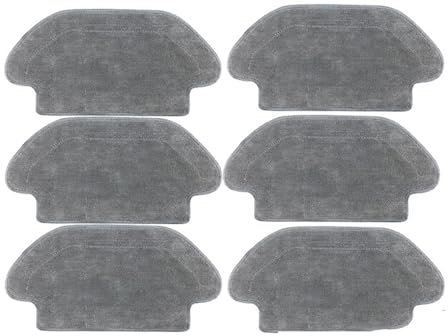 Nilnyvda Compatible con Xiaomi Robot Aspirador S10 S12 T12 B106GL/ Mop 2S XMSTJQR2S/ 3C B106CN Piezas Accesorios Cepillo Lateral Principal Filtro Mop(6PCS)