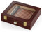 WildFun Zigarren Humidore, Reisehumidor Zigarrenbox Holz Humidor Zigarren mit Humidor Befeuchter, Hygrometer, Teiler für Männer Geschenk Zigarren Zubehör (Einzelstock.)