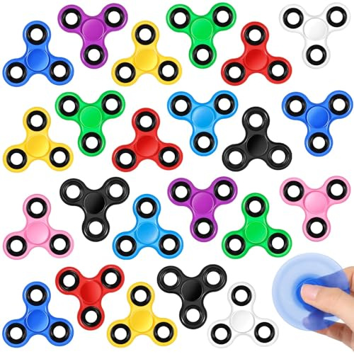 24 Pack Fidget Spinners Bulk Kids Adults Classroom Fidgets Bulk Fidget Toys