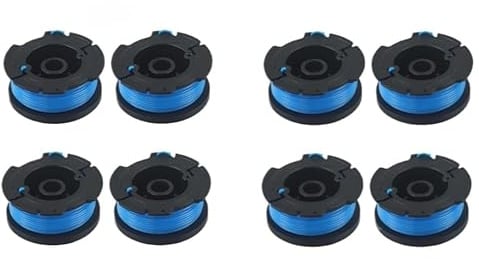 YUETTYY Lot de 8 bobines de fil de rechange pour débroussailleuse Black & Decker BCSTA536 - 1/2/4/10 pièces