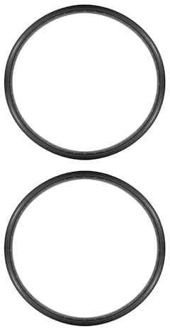 2 Stück Rollstuhlreifen 24x1 3/8 Zoll Pu Ersatzreifen Schwarz | Hinterrad, kein Aufpumpen Nötig, für Rollstuhl und Walker, Stoßdämpfend, Pannensicher