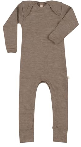 Dilling Einteiler aus natürlicher Merinowolle für Babys