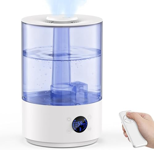 Humidificador Bebes,Humidificador de Aire de 7,8 L, 3 Modos de Pulverización,Humidificación Continua Durante 44 Horas, Humidificador Silencioso de 20 dB,Temporizador Inteligente