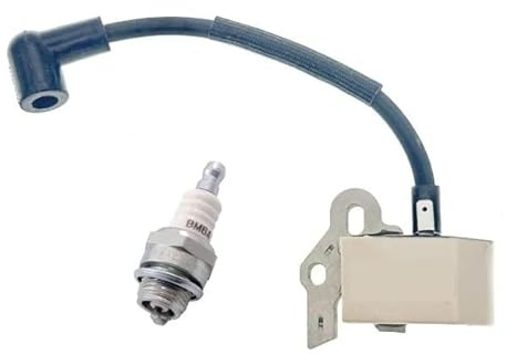 Tools Ignition Coil with Spark Plug for McCulloch Mac 4600 Series MS1846AV Chainsaw,Replaces OEM 301759 ZF-IG-A00963hhs
