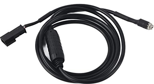 Keenso Car AUX Cable, 3 Pin AUX Audio Cable Adapter Auxiliary Input Adapter for E39 E46 E53 X5 16:9 CD Player Navigation