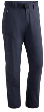 Maier Sports Oberjoch, Herren Wanderhose, Wasserabweisende Outdoorhose für Trekking und Hiking, PFC-frei, mSTRETCH Pro 4 & Dryprotec, Blau, 56 (W39/40/L32)
