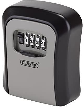 Draper 03387 Combination Lock Wall-Mounted Key Box