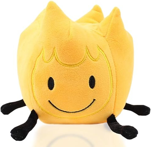 Nesloonp Dream Kuscheltier Plüschtie Kissen Puppe Plüsch Spielzeug Weiches Kuscheltier Süße Puppe Flamme Plüschtier Kreative Spielzeuggeschenke Geburtstagsgeschenk Für Kinder Gelb 15CM