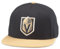 AMERICAN NEEDLE NHL National Hockey Team Baseball Hat Adjustable Snapback Trucker Cap 400 Series Collection, Vegas Golden Knights (Schwarz/Gold), Einheitsgr��e