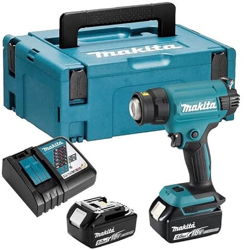 Décapeur sans fil 18 V Li-ion (2x5,0 Ah) - MAKITA DHG181RTJ