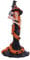 Nemesis Now Zimt-Zucker- und Gewürzfigur, 23,5 cm, Kunstharz, Schwarz/Orange, Zimt-inspirierte rothaarige Hexenfigur, Lange rothaarige Hexenfigur, gegossen aus feinstem Harz, fachmännisch handbemalt