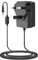 12V 2A DC Power Supply Cord for Sony Blu-Ray Disc DVD Players BDP Series BDP-BX370 BDP-S1700, for Makita DMR109 Dab Job Site Radio Power Cable.