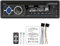 Car Stereo Radio Bluetooth with CD VCD DVD Player, 1 Din 12V RDS/FM/AM Car Radio with Bluetooth Handsfree/USB/SD/AUX/Locate and Find a Car/AI Voice