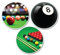 Pool-Vinyl-Aufkleber, 3 x 10 cm, 8 Bälle, Snookerbälle, Billard, Reisen, Urlaub, lustig, Kinder, Mädchen, Jungen, Männer, Frauen, Scrapbook Aufkleber #82215