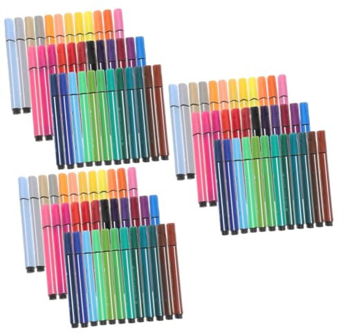 SEWACC 3 Kisten Buntstift Farbstifte kindergeschenke wasserfarbenstift aquarellfarben stifte art Schulkunstmarker Markierungen Farbmarker aus Kunststoff multifunktionale Kunststifte pp
