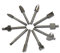 EsportsMJJ 1/8 Inch 3.175 mm Schaft HSS Router Bits-Dateien Für Dremel