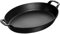 STAUB Ovale Auflaufform aus Gusseisen, 36,8 x 28,4 cm, Mattschwarz