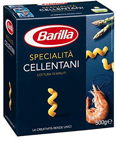 10 x Barilla Specialità Cellentani Italienisch Italian Pasta di grano duro Nudeln 500gr