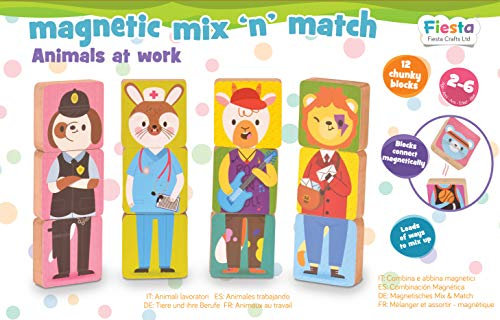 Fiesta Crafts T-2926 Magnetische Spielwaren und Spielbretter, Verschiedene