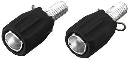 BBB BCB-93 Pair (2) Inline Derailleur Gear Mini Barrel Adjusters, Black Aluminum, Compatible with Shimano STI, Campagnolo, Falcon & Sram Shifting Systems