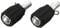 BBB BCB-93 Pair (2) Inline Derailleur Gear Mini Barrel Adjusters, Black Aluminum, Compatible with Shimano STI, Campagnolo, Falcon & Sram Shifting Systems