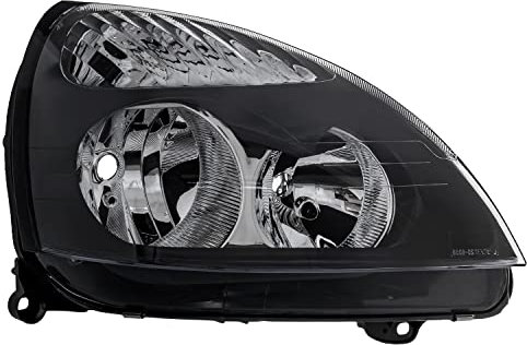 Scheinwerfer Hauptscheinwerfer Frontscheinwerfer rechts Schwarz H1/H7 für Modell Clio II/Thalia (BB/CB/LB/SB) Baujahr: 06/2001-05/2005