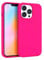 FELONY CASE – iPhone 12 and iPhone 12 Pro Case – Neon Pink Silicone Phone Cover | Wireless Charging Compatible, 360° Shockproof Protective Case for Apple iPhone 12/12 Pro