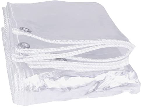 HMCUIQI Lonas para Sombras con Ojales 2x3m, Lona PVC por Metros, con Ojetes Toldo Jardin Plástico, con Ojales Y Bordes Reforzados, para Muebles de Jardín, Piscina, Coche, Camiones (2x3m)