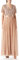 Maya Deluxe Maya Berry Embellished Halter Neck Maxi Dress Robe de Demoiselle d'honneur, Blush taupe, 46