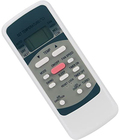 VINABTY R51M / E Telecomando di ricambio adatto al condizionatore MIDEA A/C adatto al condizionatore Toshiba A/C R51 / E LS4G R51D