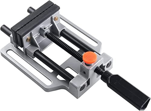 Tragbare Mini-Bohrmaschinen-Schraubstockklemme, Werkbank-Schraubstock, flache Klemmzange aus Aluminiumlegierung, Bohrmaschine, Fräsmaschine, Spannwerkzeug, Schraubstock, Holzbearbeitung, handbetrieb
