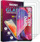 RKINC Protector pantalla [3 Piezas] para Oppo A53 / A53s, Cristal templado película de vidrio, 9H 0.33 mm [Garantía de por vida][Anti-rasguño][Anti-rotura][Sin burbujas]