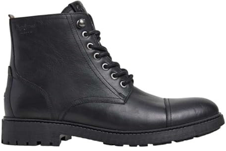 Pepe Jeans Fred Land, Stivali Uomo, Nero, 47 EU