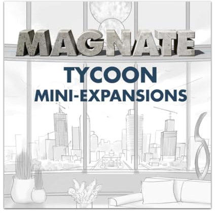 Naylor Games | Magnate: Tycoon Mini Expansions | Expansion | Strategy Board Game | 1-5 Players | Ages 10+ | English