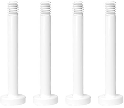UNFAIRZQ 4pcs 6#32 Computer Fan Mounting Screws For 25mm Thickness Computer Case Fans Effortless Mounting And Superior Durability Fan Extension Screws