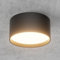 Klighten LED 18W Aufbauspot Runde Deckenspots Aufputz Deckenleuchte, Schwarz Aufbaustrahler, Deckenstrahler Flach Aluminium+Acryl, Aufbauleuchte Warmweiß 3000K, Aufputzleuchte IP44, 1029LM, 60x120mm