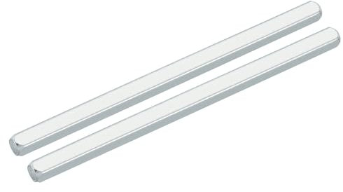 QUARKZMAN 2Pcs Perno Manopola Porta, Barra di Ricambio Maniglia Porta, Parti di Ricambio Maniglia Porta Mandrino Porta da 140 x 7mm, Argento
