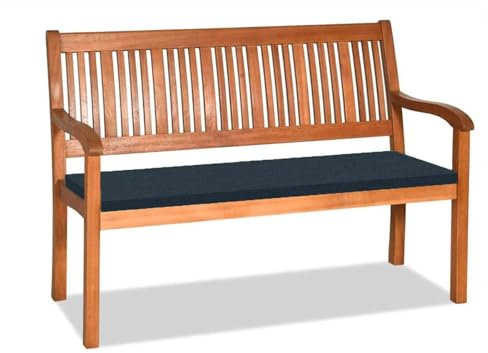 Orumrud 3CM Dicke Bankauflage Bankkissen mit Abnehmbarem Bezug,140x40x3cm rutschfeste Sitzkissen Sitzauflage Bank Sitzpolster Bankpolster Waschbare Stuhlkissen Gartenbank,Warmes Grau