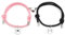 Lumari Gold Magnetische Partner-Armbänder für Paare & Freunde – Verstellbar 14-24cm, Edelstahl Armband, Hypoallergen & Langlebig – Geschenk für Männer & Frauen ohne Verschluss, Schwarz