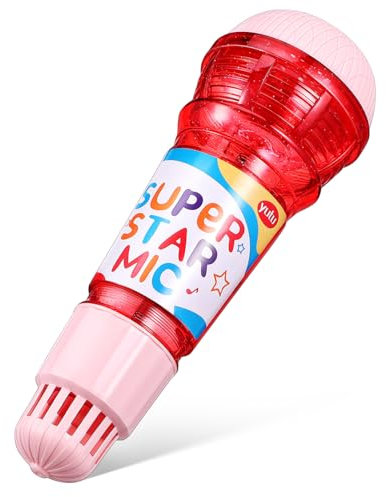 TOYANDONA Kunststoff-mikrofon Für Junge Mädchen Echo-Spielzeug Zum Und Sprechen Gefälschtes Mikrofon Als Party-requisit Für Jungen Und Mädchen