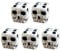 Fozriybefy Totenkopf-Würfel, Gelegenheitsspiel, Brettspiel, Spielzeug, Rollenspiel, Werkzeuge