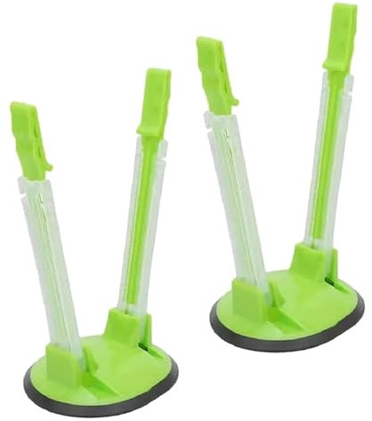 2 Pcs Bag Holders for Meal Prep,Freezer Bag Holder,Freezer Bags Holder Stand,Baggy Racks,for Food Prep, Pantry, Home Pcs Racks