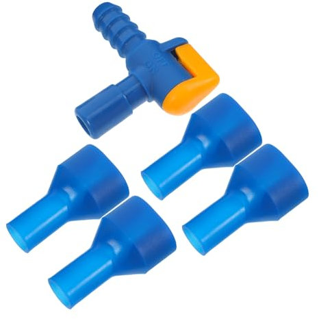 Garneck 1 Satz Silicon Mundstück Adapter für Trinkblasen Teiliges Ersatzzubehör für Fahrrad Camping und Outdoor Aktivitäten Auslaufsichere Verbindung zu Verwenden für Optimale Hydration