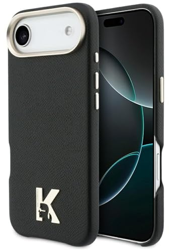 CG MOBILE Karl Lagerfeld Karl Kopf-Logo kompatibel mit MagSafe Hülle für iPhone Air (Schwarz)