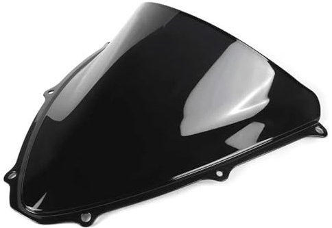 TAHDP Motorrad-Windschutzscheiben-Windabweiser Für Suzuki GSXR600 GSXR750 GSXR 600 750 K6 K7 2006-2007 Scheiben & Windabweiser(Schwarz)